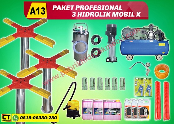 hidrolik cuci mobil, pabrik hidrolik, harga hidrolik mobil, paket usaha cuci mobil, alat cuci mobil